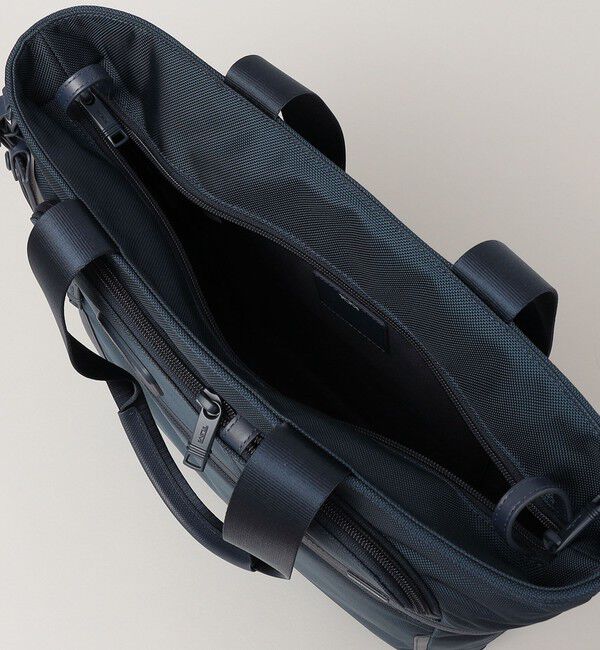 SHIPS「【SHIPS別注】TUMI: 完全別注モデル エクスパンダブル スクエア トートバッグ」|ビジネスバッグ|