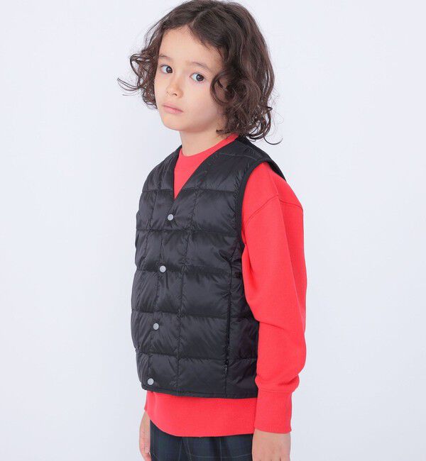 SHIPS KIDS「【WEB限定】TAION:100～150cm / キッズ インナー ダウン ベスト」|ダウンベスト・ベスト|