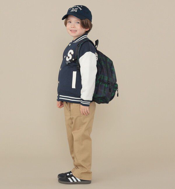 SHIPS KIDS「SHIPS KIDS:タータン チェック デイ パック M」|リュック|