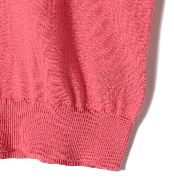 SHIPS for women「SHIPS Primary Navy Label:〈手洗い可能〉16G SUVIN プルオーバー」|ニット・セーター|