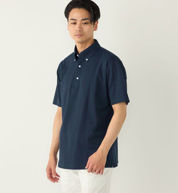 SHIPS Colors 「SHIPS Colors:〈消臭〉Deo-Papi(R) カノコ ボタンダウン ポロシャツ◇」|ポロシャツ|