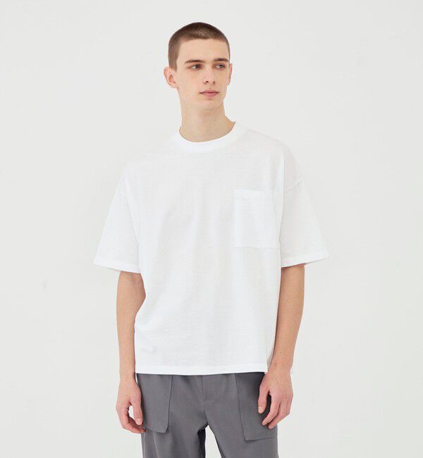 GALERIE VIE「コットン吊り天竺 ハーフスリーブプルオーバー」|Tシャツ・カットソー|