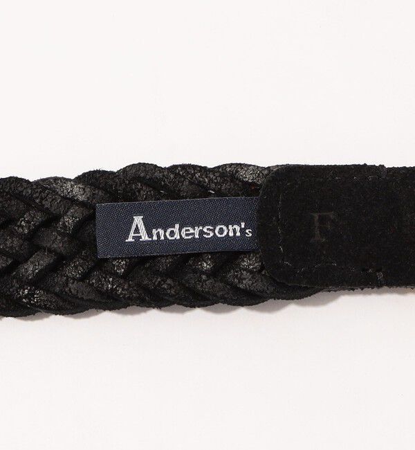 TOMORROWLAND GOODS「Anderson's スエード イントレチャートメッシュベルト」|ベルト|