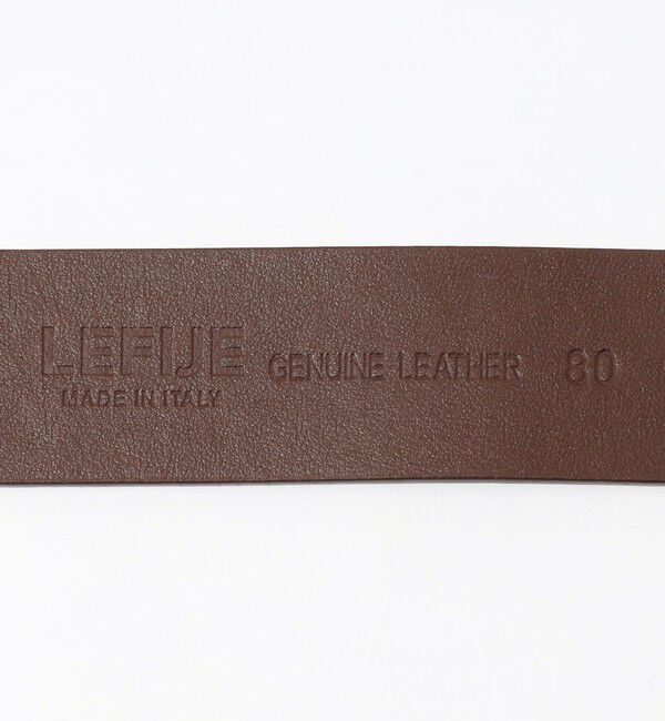 TOMORROWLAND GOODS「LEFIJE エッグバックル ベルト」|ベルト|