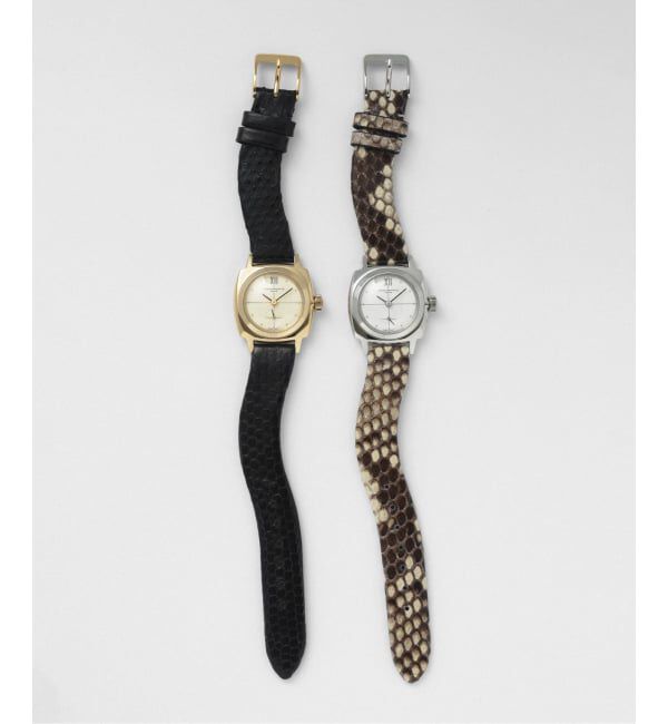 HIROB「《予約》VAGUE WATCH CO. Coussin Sophie 28mm heavy wavy YG」|腕時計|