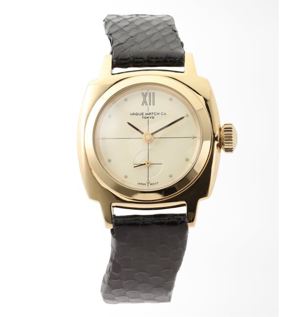HIROB「《予約》VAGUE WATCH CO. Coussin Sophie 28mm heavy wavy YG」|腕時計|