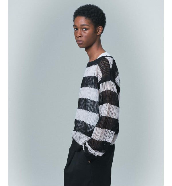 JOINT WORKS「NOCTO ARCHIVE/ノクト アーカイブ Mesh Knit Pullover」|ニット・セーター|