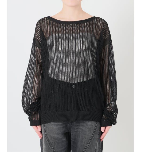JOINT WORKS「NOCTO ARCHIVE/ノクト アーカイブ Mesh Knit Pullover」|ニット・セーター|