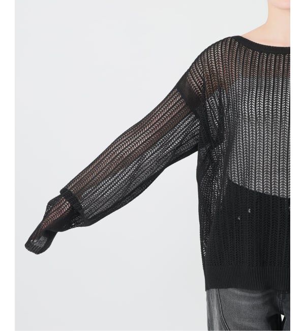 JOINT WORKS「NOCTO ARCHIVE/ノクト アーカイブ Mesh Knit Pullover」|ニット・セーター|