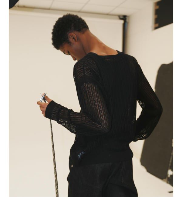 JOINT WORKS「NOCTO ARCHIVE/ノクト アーカイブ Mesh Knit Pullover」|ニット・セーター|