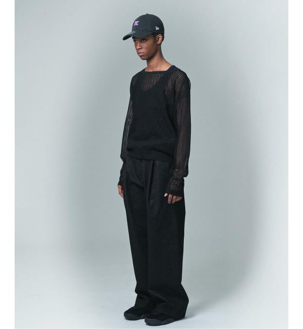 JOINT WORKS「NOCTO ARCHIVE/ノクト アーカイブ Mesh Knit Pullover」|ニット・セーター|