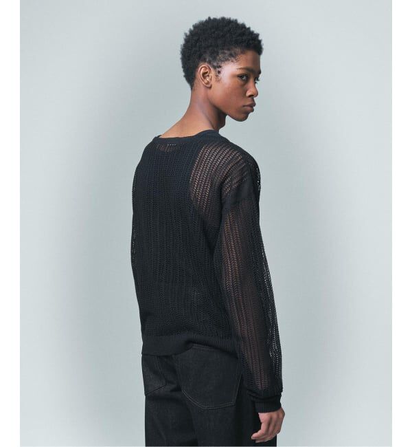 JOINT WORKS「NOCTO ARCHIVE/ノクト アーカイブ Mesh Knit Pullover」|ニット・セーター|