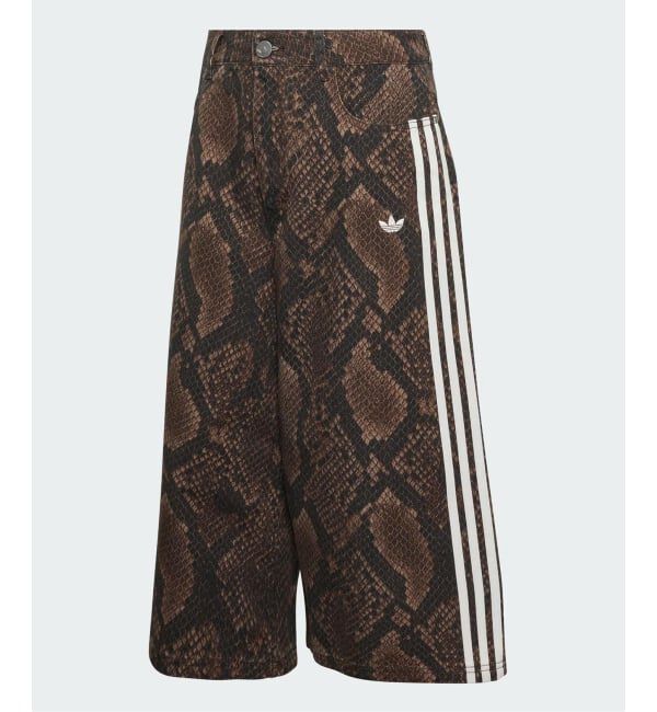 JOINT WORKS「adidas originals / アディダス オリジナルス SNAKE PRINT DENIM BERMUDA」|その他|ブラウン