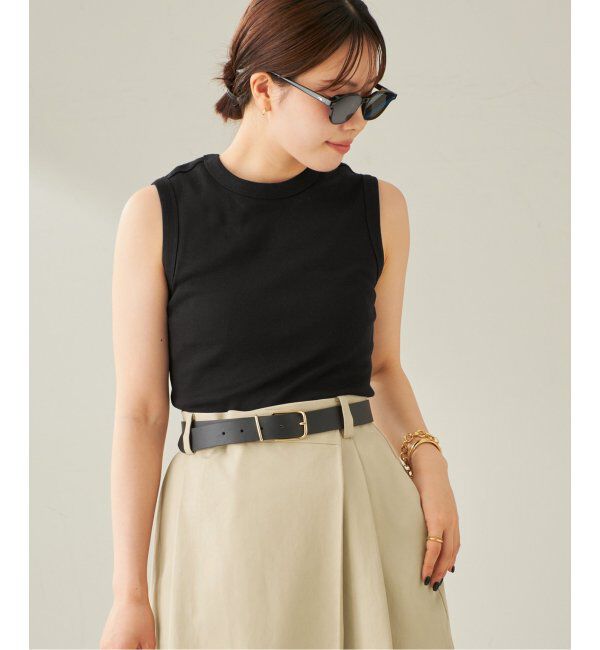 Plage「FLORE FLORE / フローレフローレ ESME タンクトップ」|Tシャツ・カットソー|