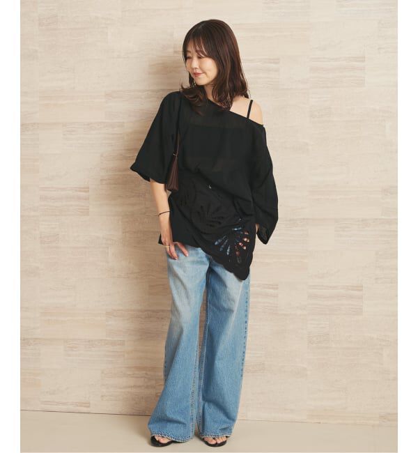 Plage「R&rsquo;IAM EMBROIDALY スカーフ」|バンダナ・スカーフ|