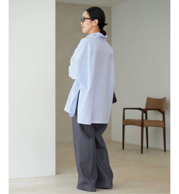 Plage「《追加予約》Light OX Poncho シャツ 5」|シャツ・ブラウス|