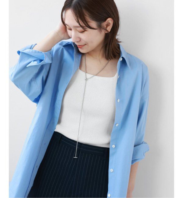 JOURNAL STANDARD relume「《追加4》Vis/Polyスクエアネックリブタンクトップ」|タンクトップ|