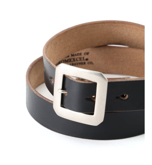 JOURNAL STANDARD relume「Button Works / ボタンワークス 別注 ヴィンテージ スクエアバックル ベルト」|ベルト|