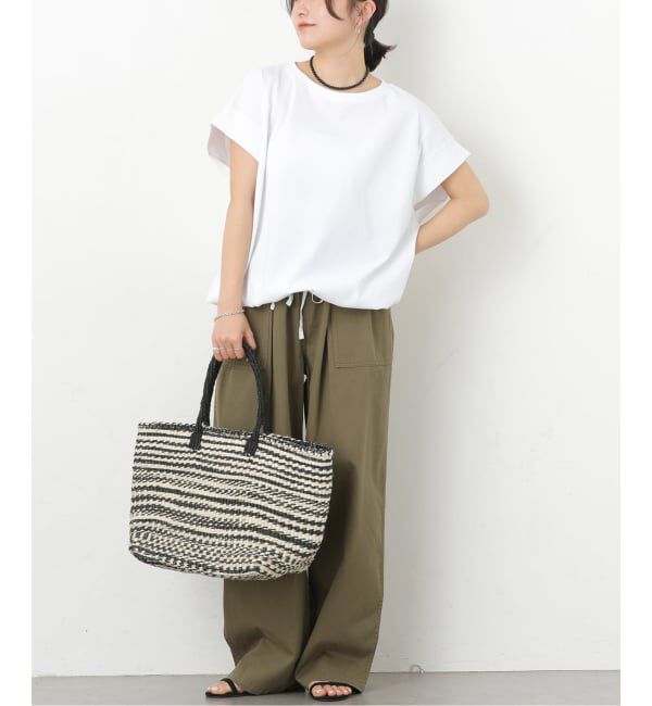 JOURNAL STANDARD relume「《WEB限定追加2》コットンドロップショルダー ドロストT」|Tシャツ・カットソー|