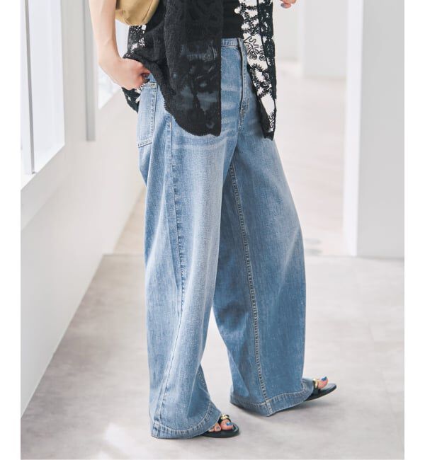 Spick and Span「《追加》5 1/2 8oz LOOSE WIDE DENIM」|デニム|