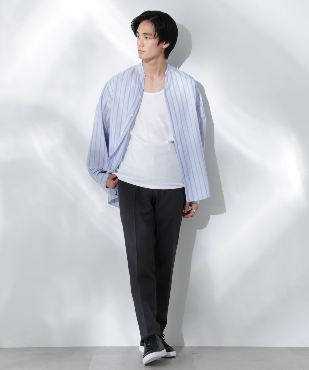 nano･universe「Anti Soaked(R)  Plus インナーTシャツ 半袖」|Tシャツ・カットソー|
