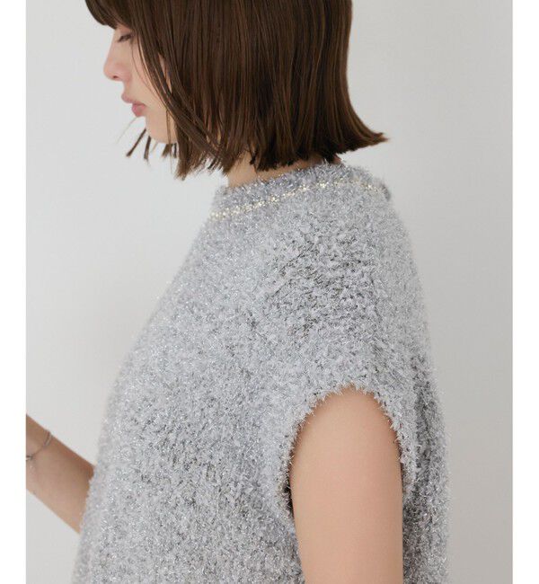 GRACE CONTINENTAL「【イベント店舗・ONLINE STORE先行アイテム】グリッターニットトップ」|その他|