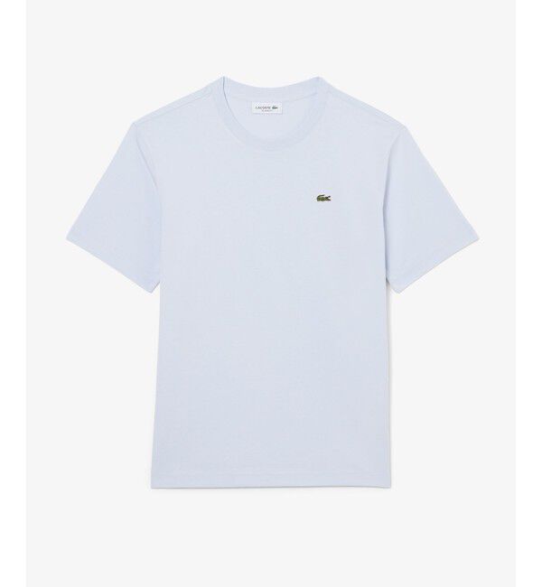 LACOSTE「ハイクオリティ ピマコットン仕立て ワンポイントソフトタッチ半袖Tシャツ」|Tシャツ・カットソー|