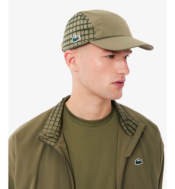 LACOSTE「グリッドサイドジェットキャップ」|キャップ・キャスケット|