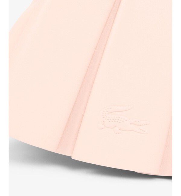 LACOSTE「LENGLEN  レザープリーツバッグ」|ハンドバッグ|