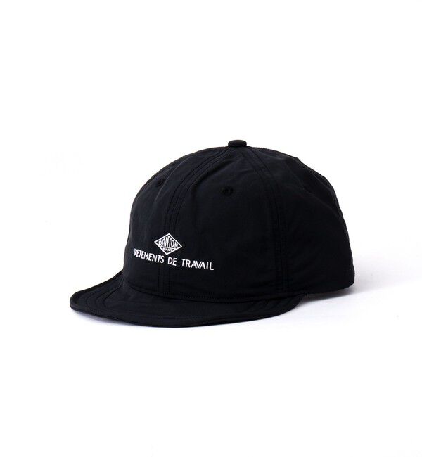 NOLLEY'S goodman「【DANTON/ダントン】FLAT VISOR 6PANEL CAP #DT-H0268 WNY 26SSコレクション」|キャップ・キャスケット|ブラック