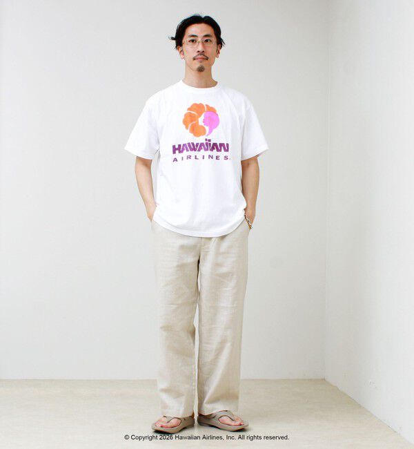 GLOSTER「【GOOD ROCK SPEED】HAWAIIAN AIRLINE ロゴTシャツ」|Tシャツ・カットソー|