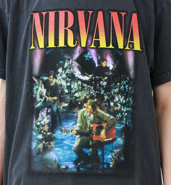 GLOSTER「【GOOD ROCK SPEED】NIRVANA / ニルヴァーナ グラフィックTシャツ」|Tシャツ・カットソー|