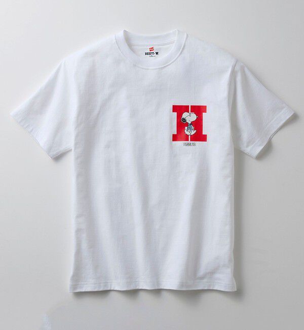 GLOSTER「PEANUTS&times;BEEFY-T クルーネックTシャツ」|Tシャツ・カットソー|