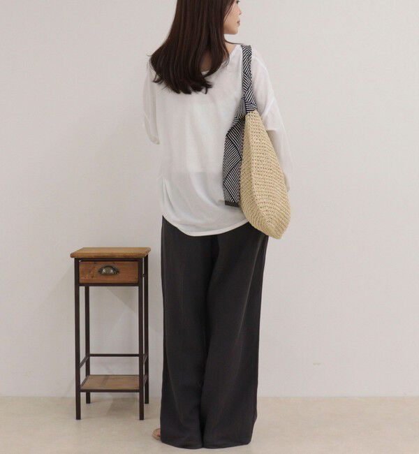 fredy emue「ヘンリー2WAYルーズロンTシャツ」|Tシャツ・カットソー|