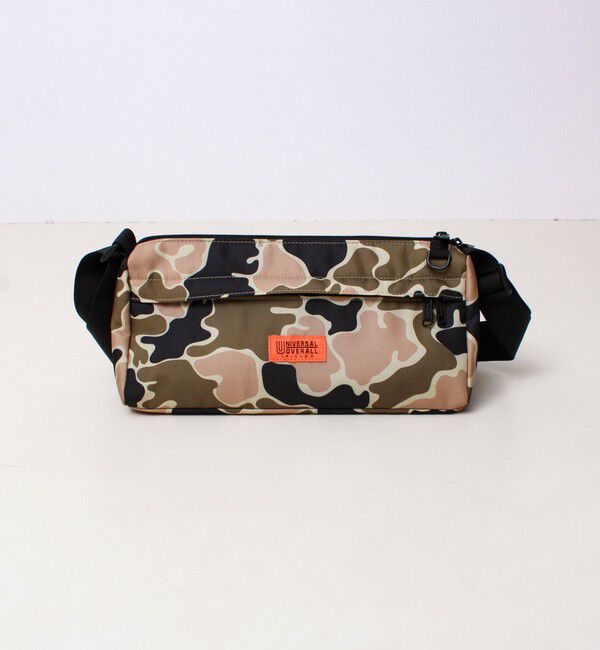 GLOSTER「【UNIVERSAL OVERALL】TOOL Square Mini Shoulder Bag」|ショルダー・メッセンジャー|カモフラージュ