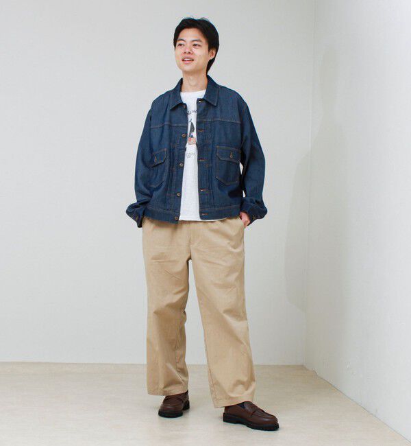 GLOSTER「LOFTAIRデニム3rd type ブルゾン Gジャン デニムジャケット」|デニムジャケット|