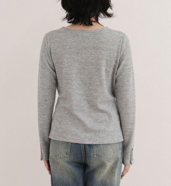fredy emue「リブニットソーカシュクールプルオーバー」|Tシャツ・カットソー|