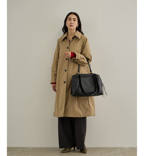 SALON adam et rope'「【WEB限定】レザーワンハンドルボストン / A4対応」|ボストンバッグ|