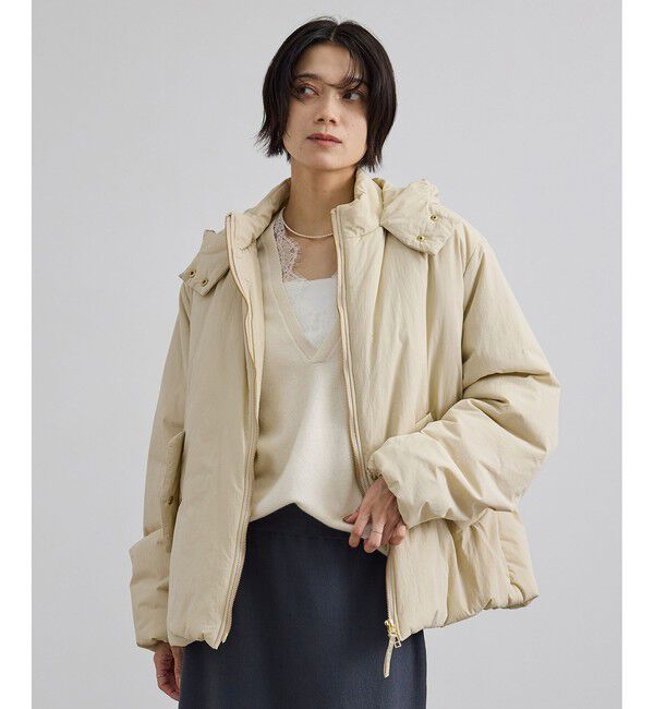 SALON adam et rope'「【WEB限定】撥水ファンクションパフブルゾン」|ブルゾン・スタジャン|