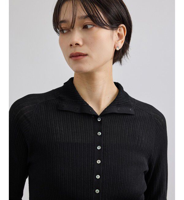 SALON adam et rope'「シアーアイレットマルチWAYタートルプルオーバー」|Tシャツ・カットソー|