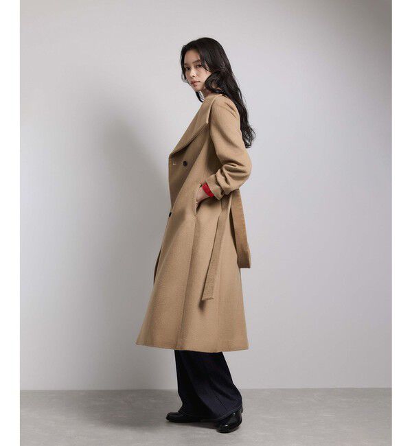 ROPE「プレミアムカシミヤ ロングコート【逸品・マルチWAY】」|ステンカラーコート|