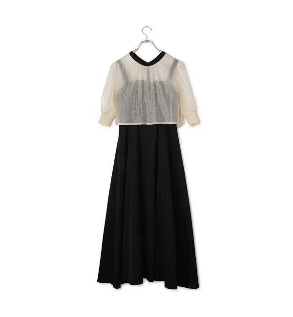 VIS「【VIS DRESS】【3WAY】シアートップスセットキャミドレス」|ワンピース|