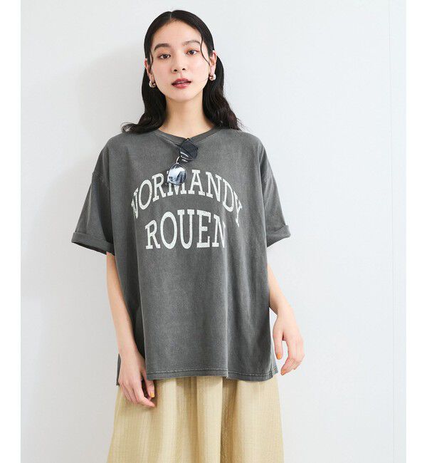 VIS「製品ピグメントプリントビッグT」|Tシャツ・カットソー|