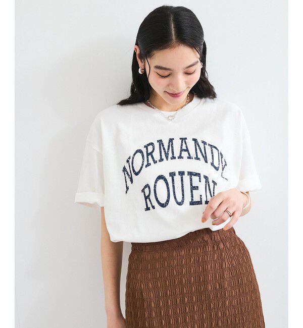 VIS「製品ピグメントプリントビッグT」|Tシャツ・カットソー|