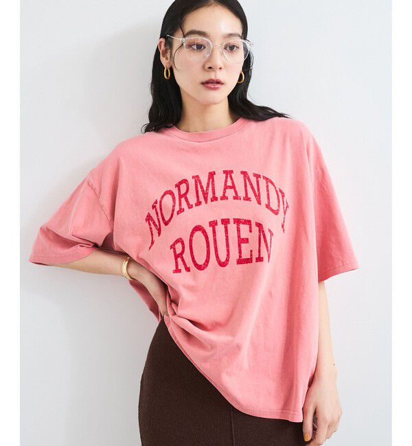VIS「製品ピグメントプリントビッグT」|Tシャツ・カットソー|