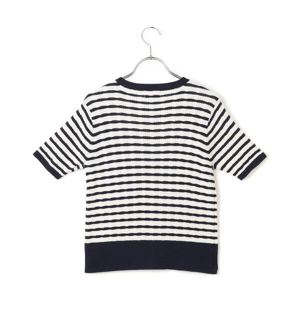 VIS「【POLO BCS】VIS別注ハーフスリーブミニケーブルカーディガン」|カーディガン|