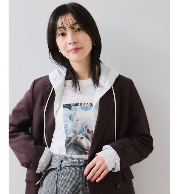 VIS「フォト＆ロゴアソートロングスリーブTシャツ」|Tシャツ・カットソー|