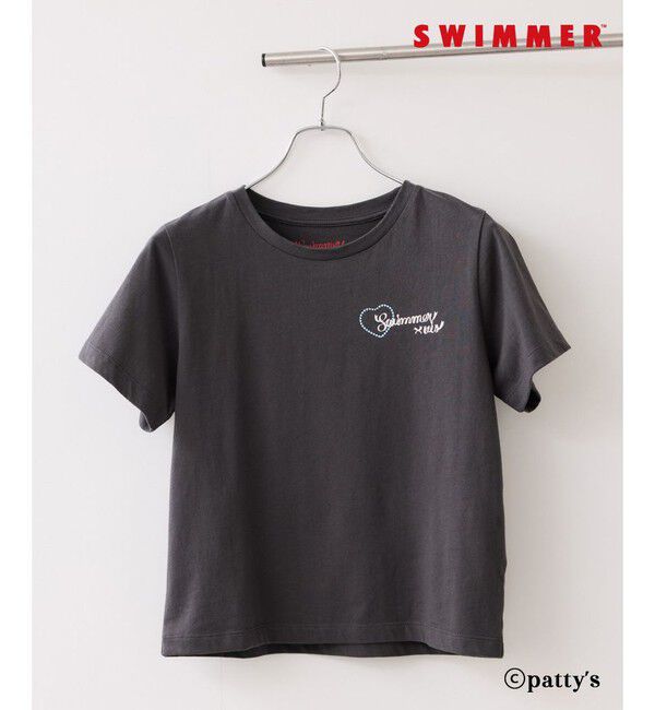 VIS「【SWIMMER&times;VIS】アソートプリントTシャツ」|Tシャツ・カットソー|チャコール(06)