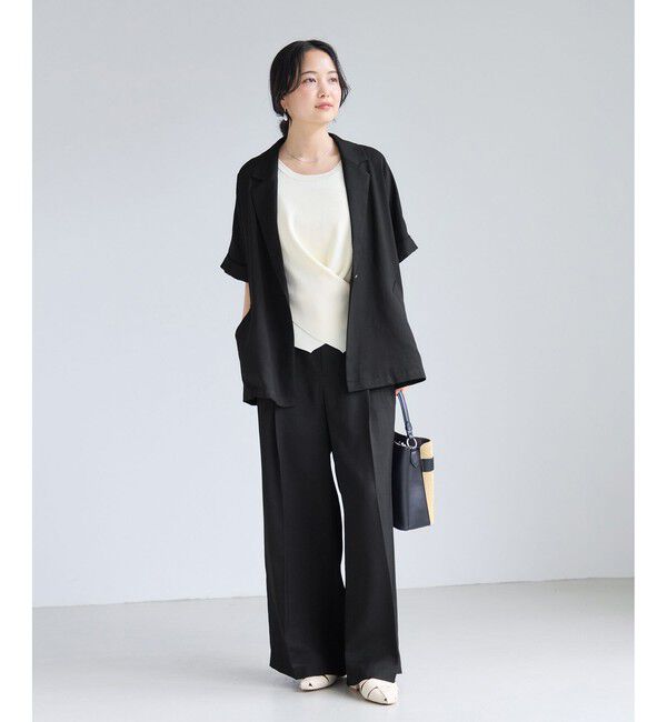 VIS「Light Airyシングルドルマンサマージャケット/UVケア・接触冷感・吸水速乾」|テーラードジャケット|