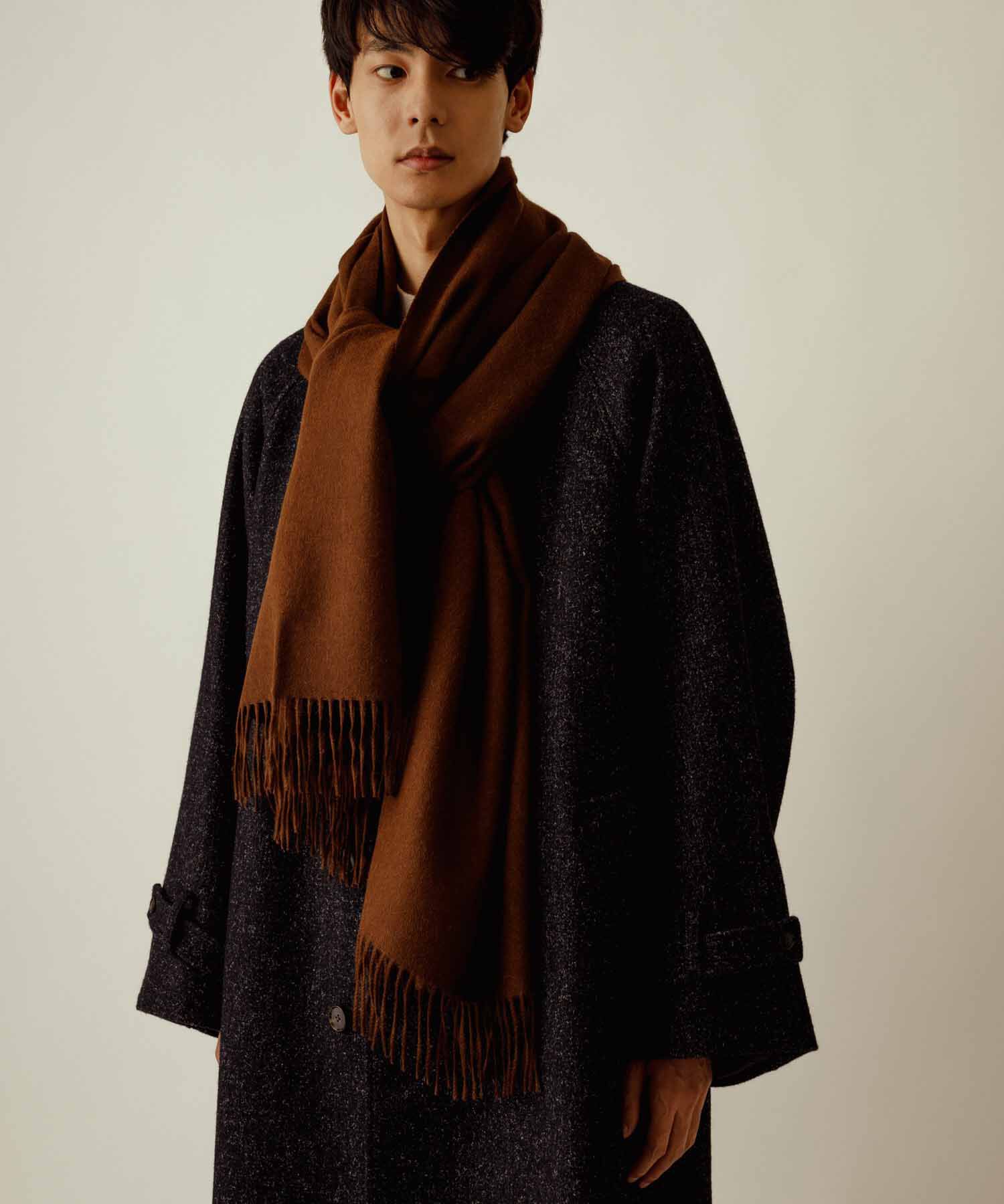 ADAM ET ROPE'「【THE INOUE BROTHERS together with ADAM ET ROPE'】大判ストール / UNISEX」|マフラー|